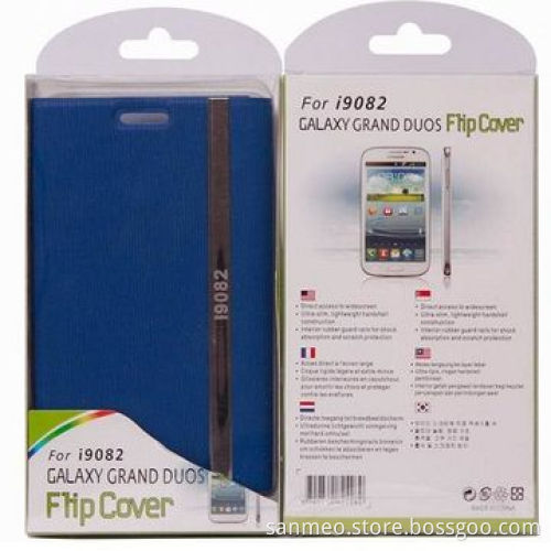 Cover flip leather case for i9082 i9080, flexible, comfortable waterproof, perfectly fits the shape